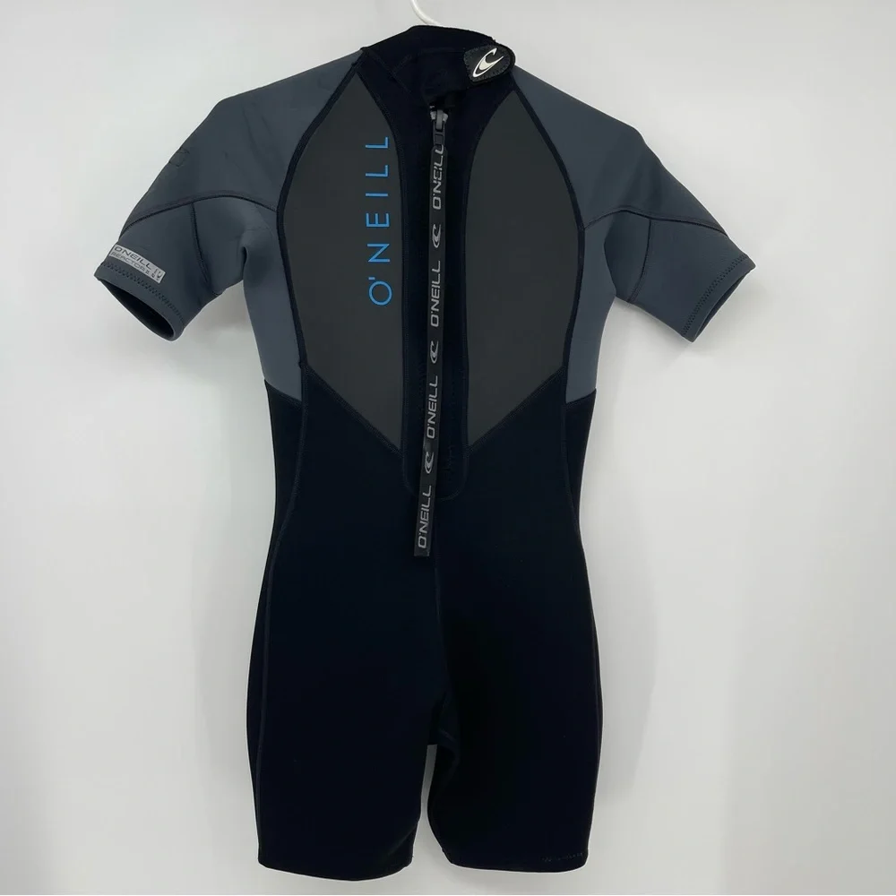 O'Neill Reactor II 2MM Kids Spring Shorty Wetsuit Surfing Beach Grom Surf Core